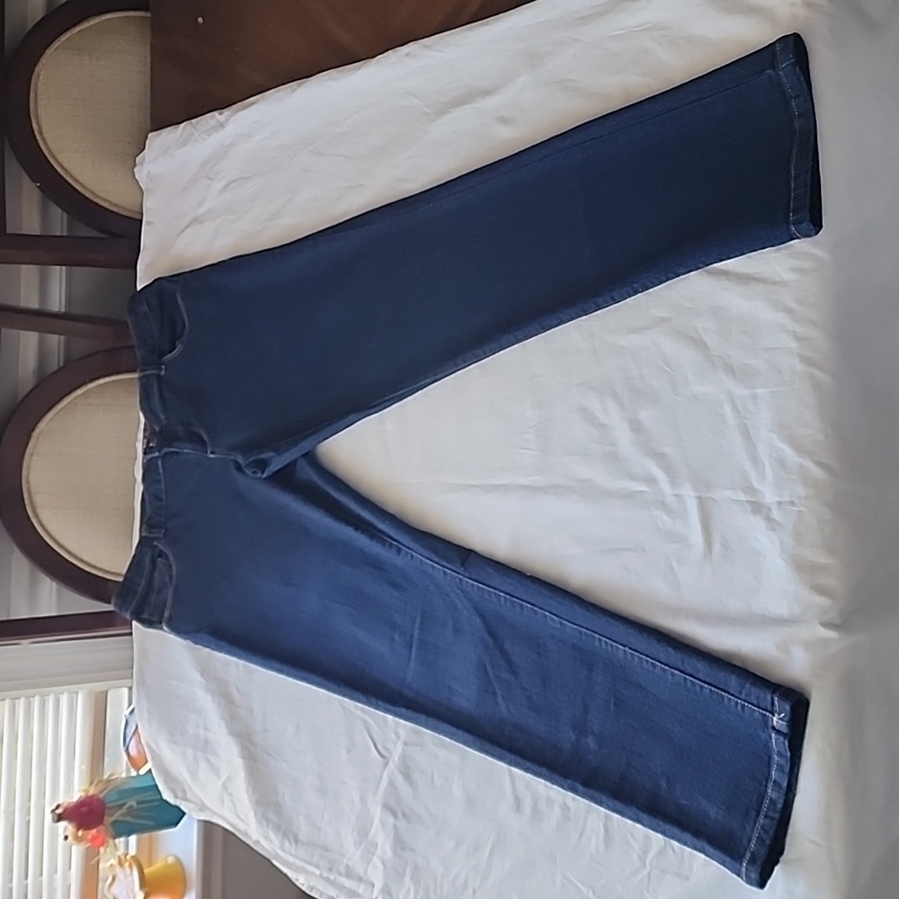 Women's Arizona Jeans Co Skinny Jeans, Color Dk Denim Blue, Size 18 1/2